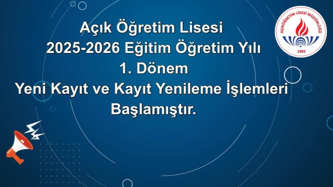 ÖNEMLİ DUYURU!